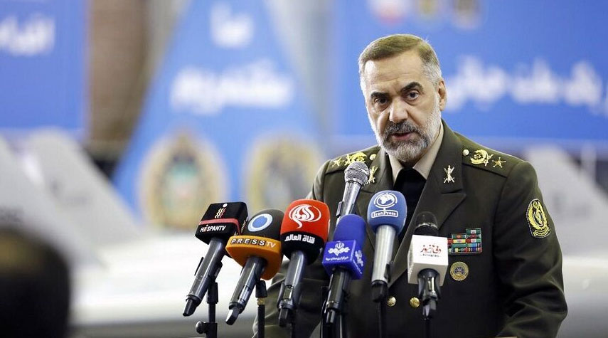 وزير الدفاع الإيراني: "مهاجر 10" طائرة مسيرة إستثنائية