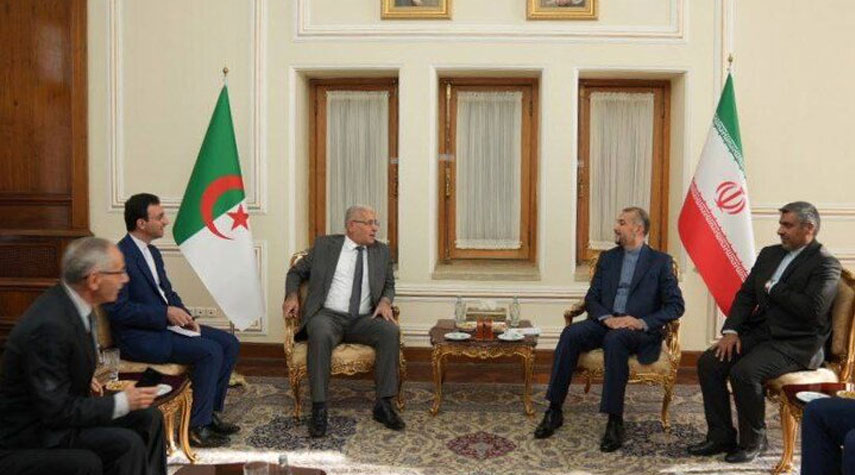 إيران تؤكد على تطوير العلاقات مع الجزائر في مختلف المجالات