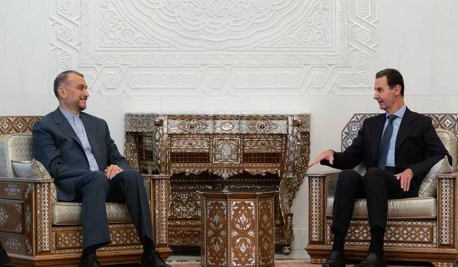 الأسد يستقبل عبد اللهيان: نرحب بمبادرة إيران لتعزيز علاقاتها مع الدول العربية