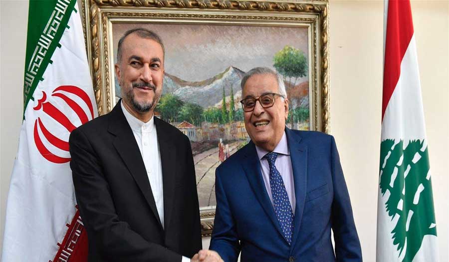 عبد اللهيان يلتقي بوحبيب: نواصل دعم لبنان واتفاق على تعزيز العلاقات