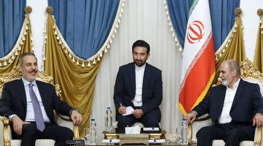 أحمديان: التعاون والتآزر بين إيران وتركيا يرسي الأمن والإستقرار