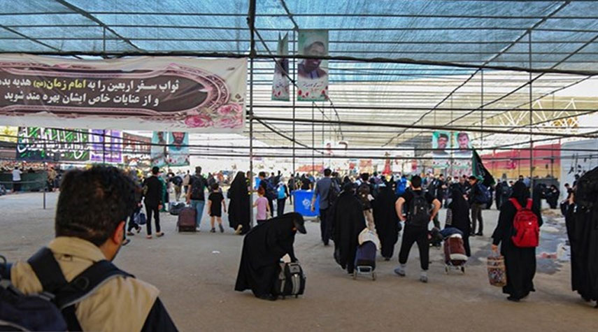 أكثر من 177 ألف زائر عبروا منفذ مهران خلال الساعات الـ 24 الماضية
