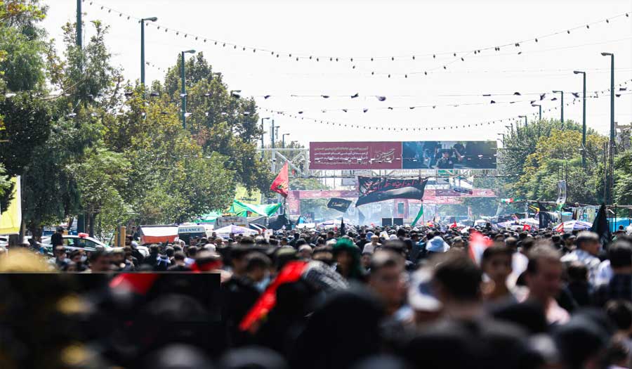 طهران تشهد مشاركة شعبية ورسمية واسعة في مسيرة الأربعين 
