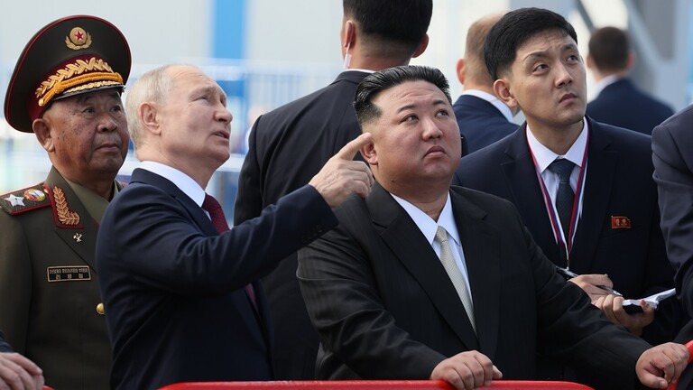 كيم جونغ أون يناقش مع بوتين التصدي للتهديدات العسكرية