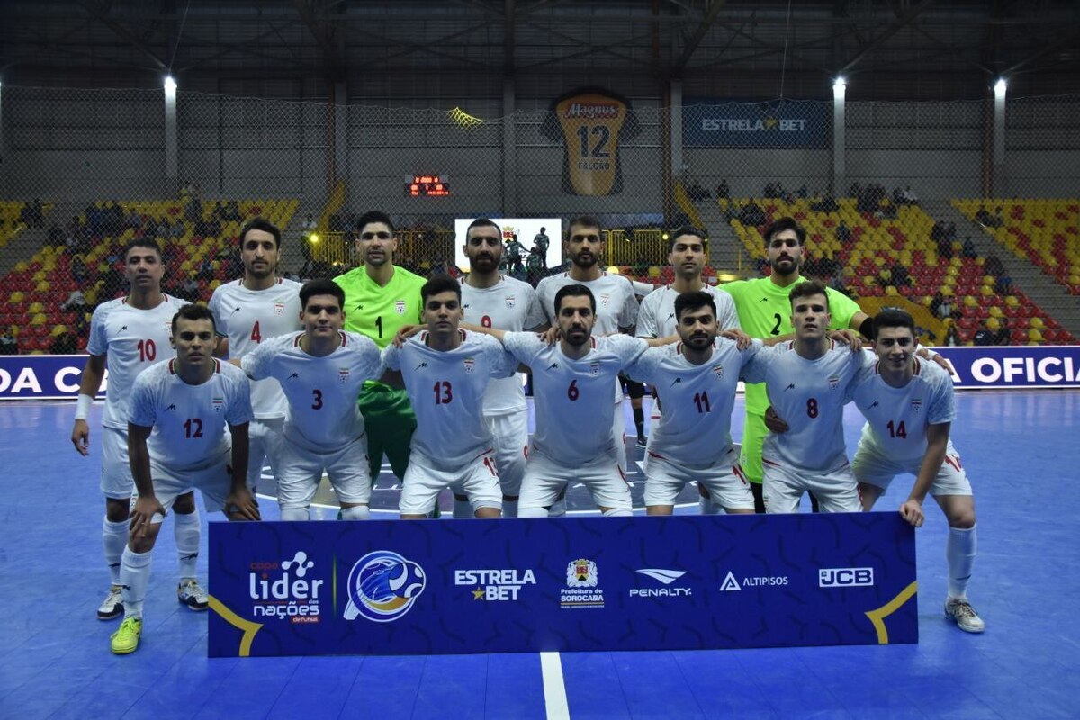 إيران تبلغ نهائي دورة البرازيل الدولية لكرة الصالات