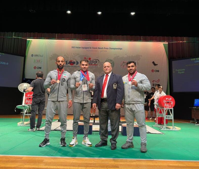 ايران تفوز بلقب الوصافة في بطولة آسيا لضغط الصدر