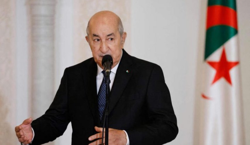 الرئيس الجزائري يؤكد على دعم القضية الفلسطينية