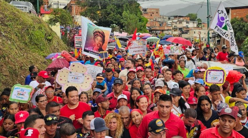 فنزويلا: مسيرة في كاراكاس دعماً لمادورو وشجباً للحصار الأمريكي