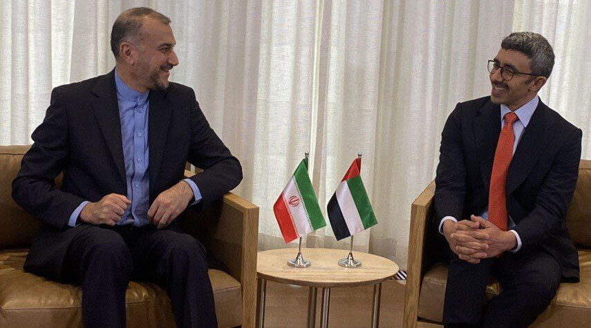 محادثات بين وزيري خارجية إيران والإمارات في نيويورك