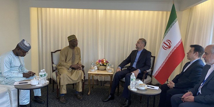 محادثات بين وزيري خارجية إيران والنيجر في نيويورك