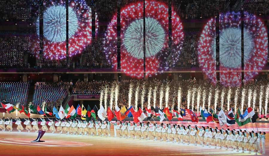 صور.. افتتاح أكبر دورات الألعاب الآسيوية "آسياد 2023" في هانغجو 