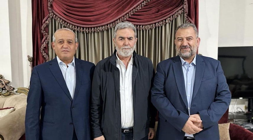 قادة حماس والجهاد والجبهة الشعبية يتفقون على تصعيد المقاومة