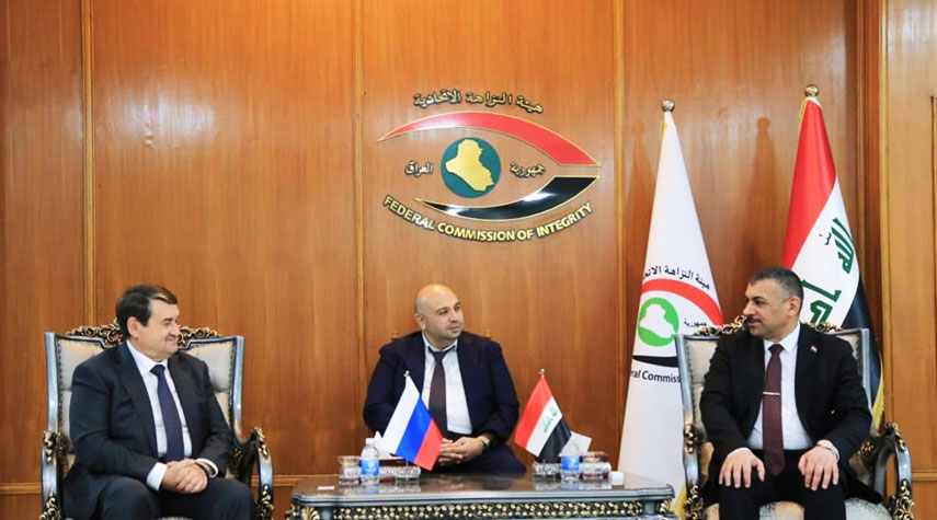 العراق وروسيا تبحثان مشروع حول مكافحة الفساد