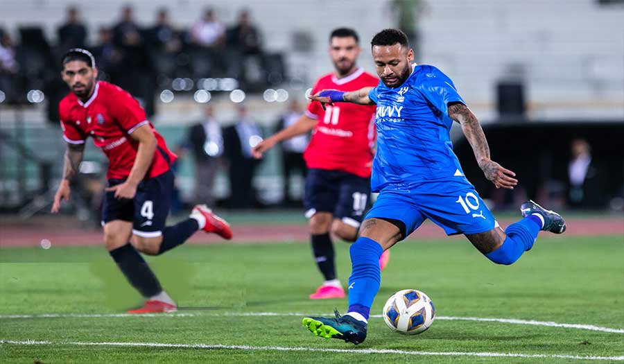 صور.. مشاهد من مباراة فريقي نساجي الإيراني والهلال السعودي في طهران