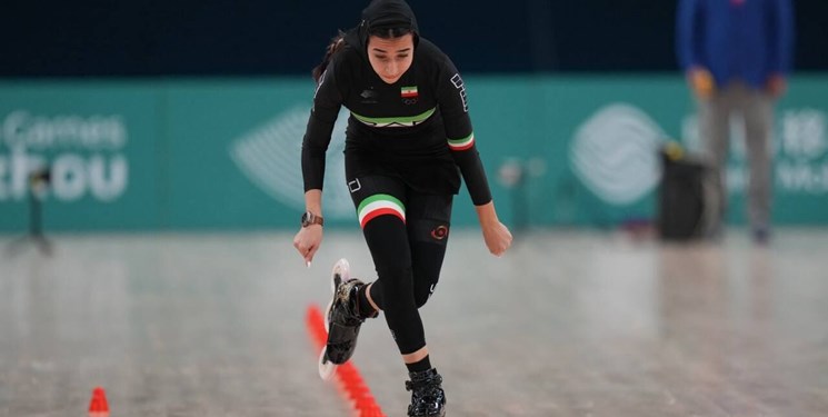 الألعاب الآسيوية.. لاعبة إيرانية تحصد فضية التزلج 