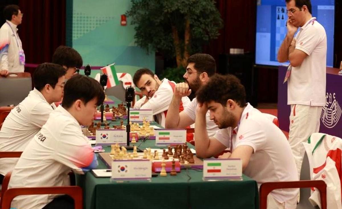 ذهبية تاريخية لإيران في الألعاب الآسيوية للشطرنج