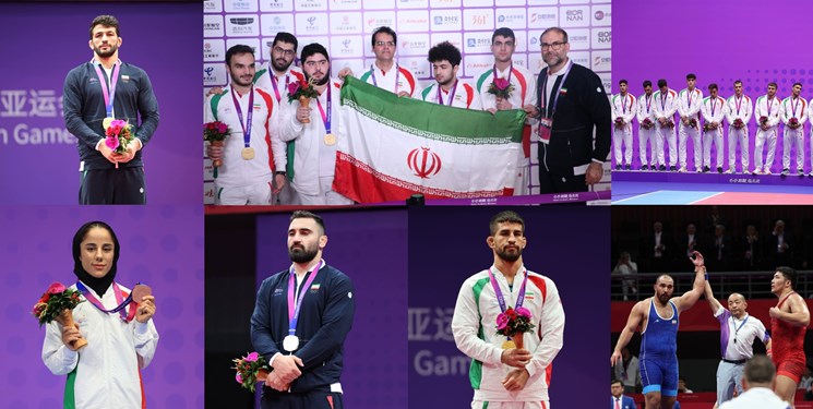 إيران تنهي الألعاب الآسيوية 2022 بـ 54 ميدالية 