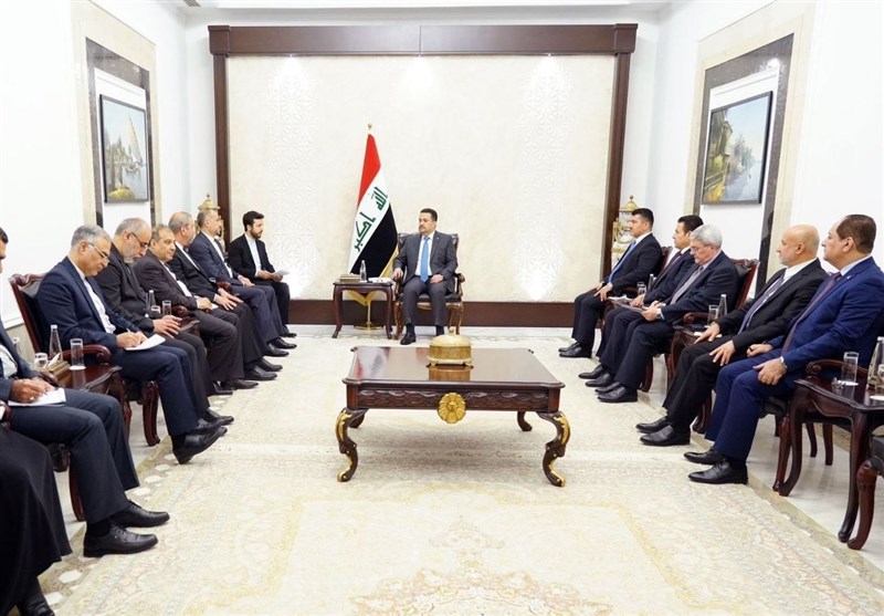 أمير عبد اللهيان يلتقي رئيس الوزراء العراقي
