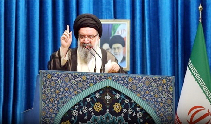 خطيب جمعة طهران يؤكد قرب زوال الكيان الصهيوني