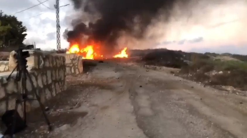 العدو الإسرائيلي يستهدف الأطقم الإعلامية جنوبي لبنان