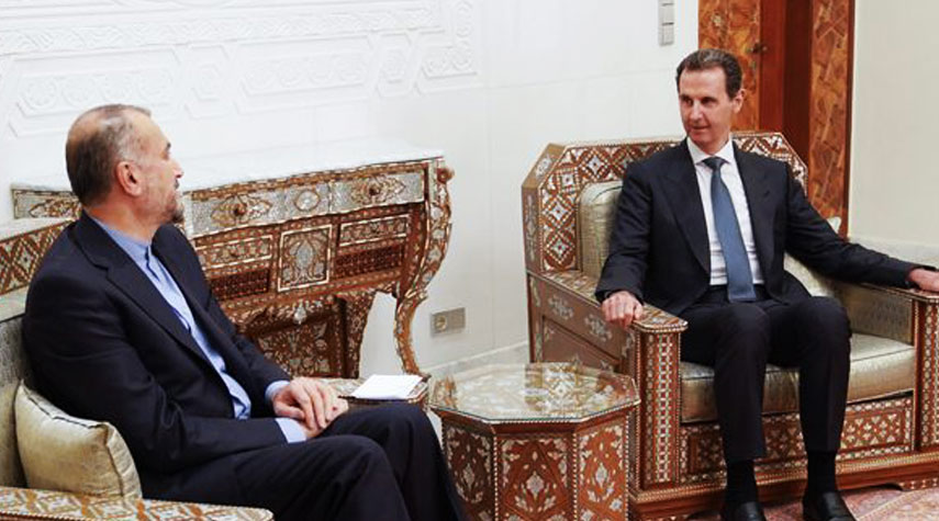 الرئيس الأسد: يجب تكاتف الجميع لوقف جرائم الاحتلال