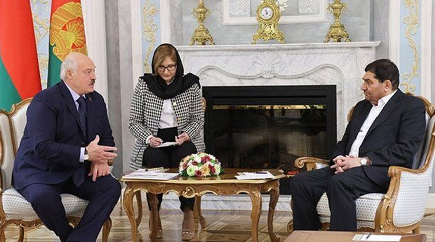 رئيس بيلاروسيا لنائب الرئيس الإيراني: علينا أن نقاوم الغرب معاً