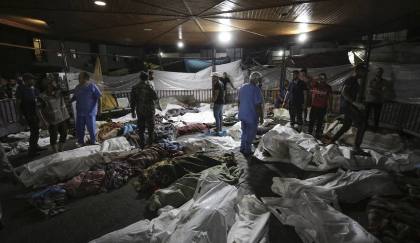 حماس تصدر بيانا بشأن مجزرة المستشفى المعمداني