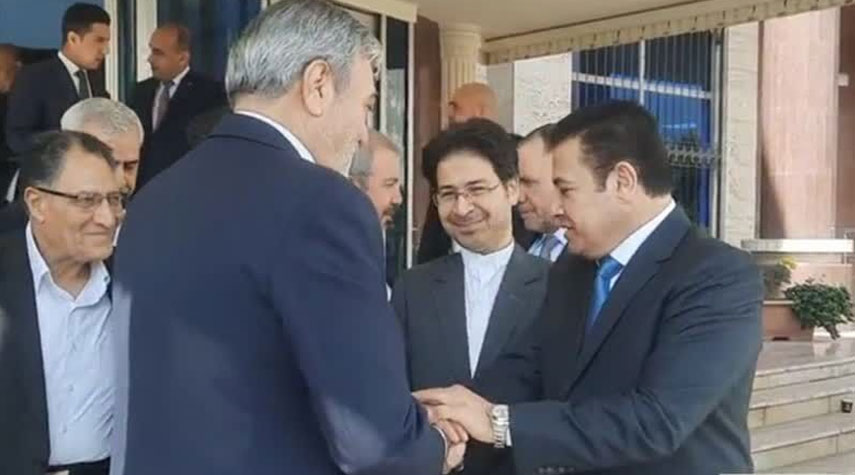 الوفد البرلماني الإيراني يلتقي مستشار الأمن القومي العراقي في بغداد