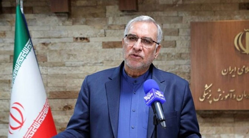 وزير الصحة الإيراني: ​​جرائم الصهاينة ضد الشعب الفلسطيني جرائم ضد الإنسانية