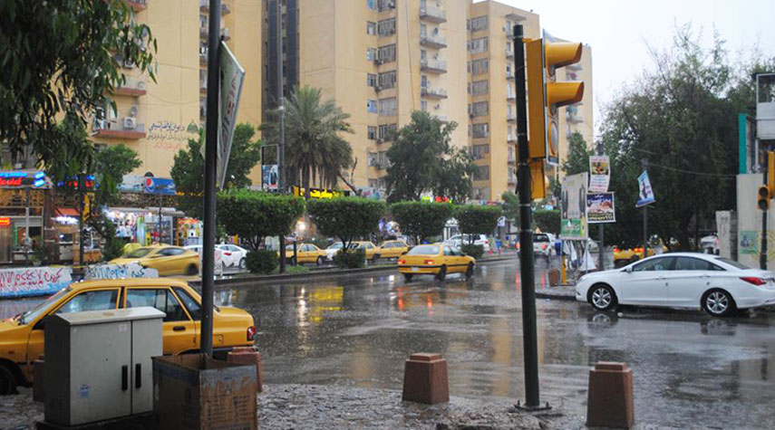 طقس العراق... أمطار خفيفة وانخفاض بدرجات الحرارة