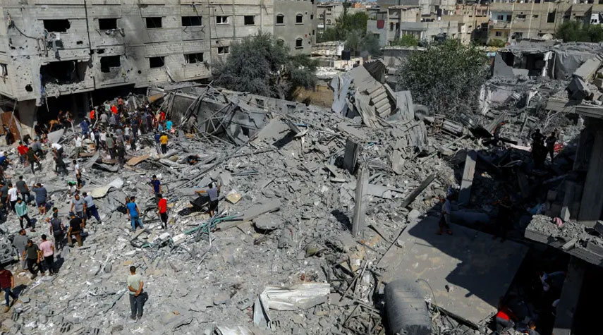 الإحتلال يقصف غزة بـ 18 ألف طن من المتفجرات في 24 يوماً