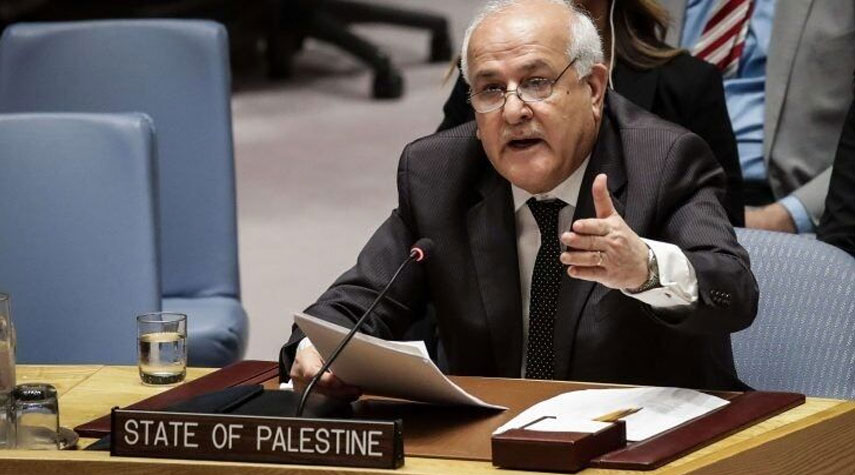مندوب فلسطين بالأمم المتحدة يدعو مجلس الأمن لوقف جرائم العدوان في غزة