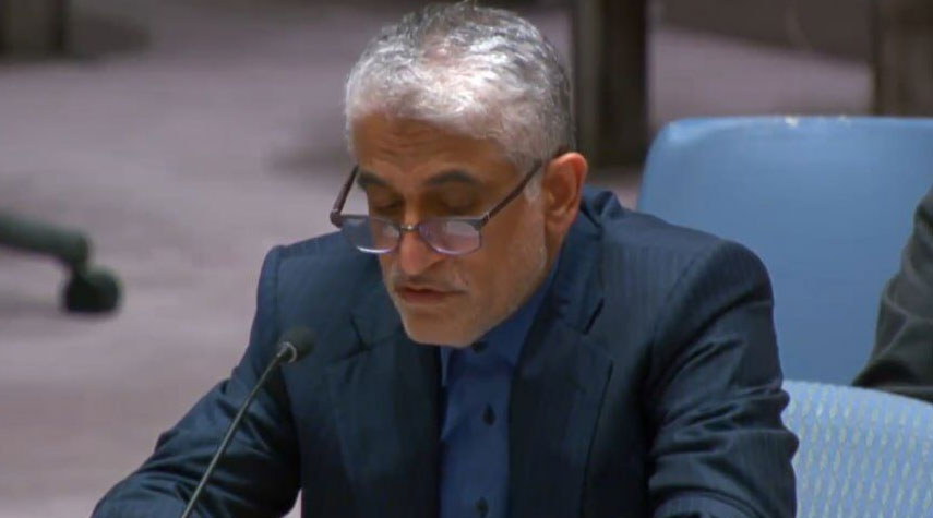 إيران تدين استغلال كيان الإحتلال مجلس الأمن لنشر "الإيرانوفوبيا"