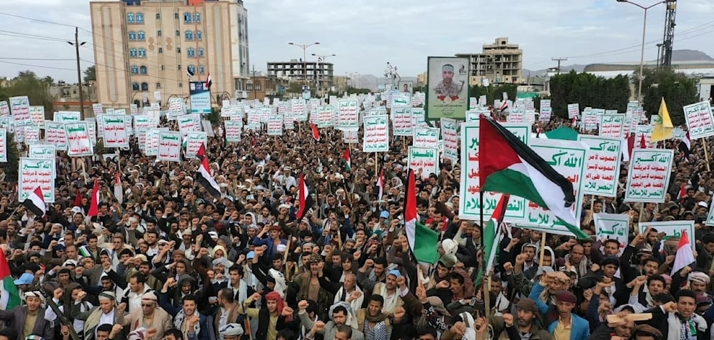 الحوثي: اليمن إلى جانب الشعب الفلسطيني دوماً 