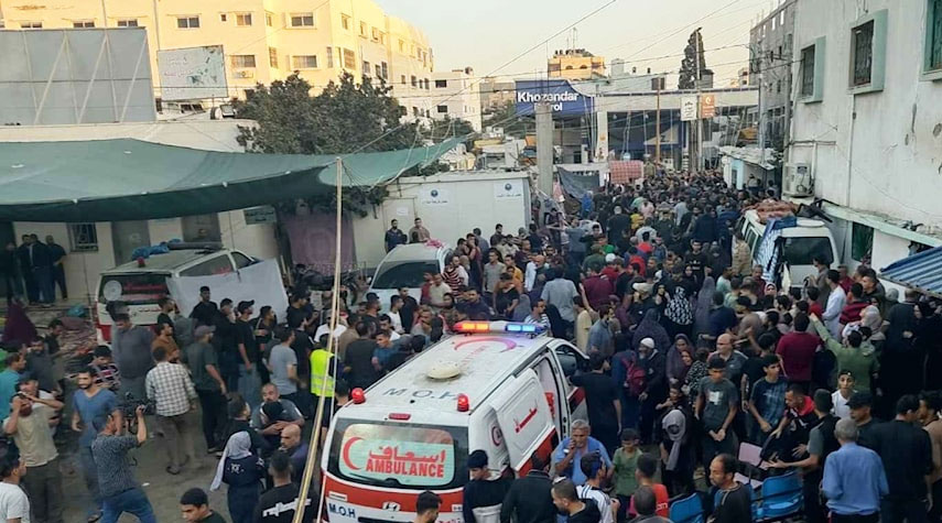 وزارة الصحة في غزة : الاحتلال يهدد بقصف مستشفى الرنتيسي للأطفال 