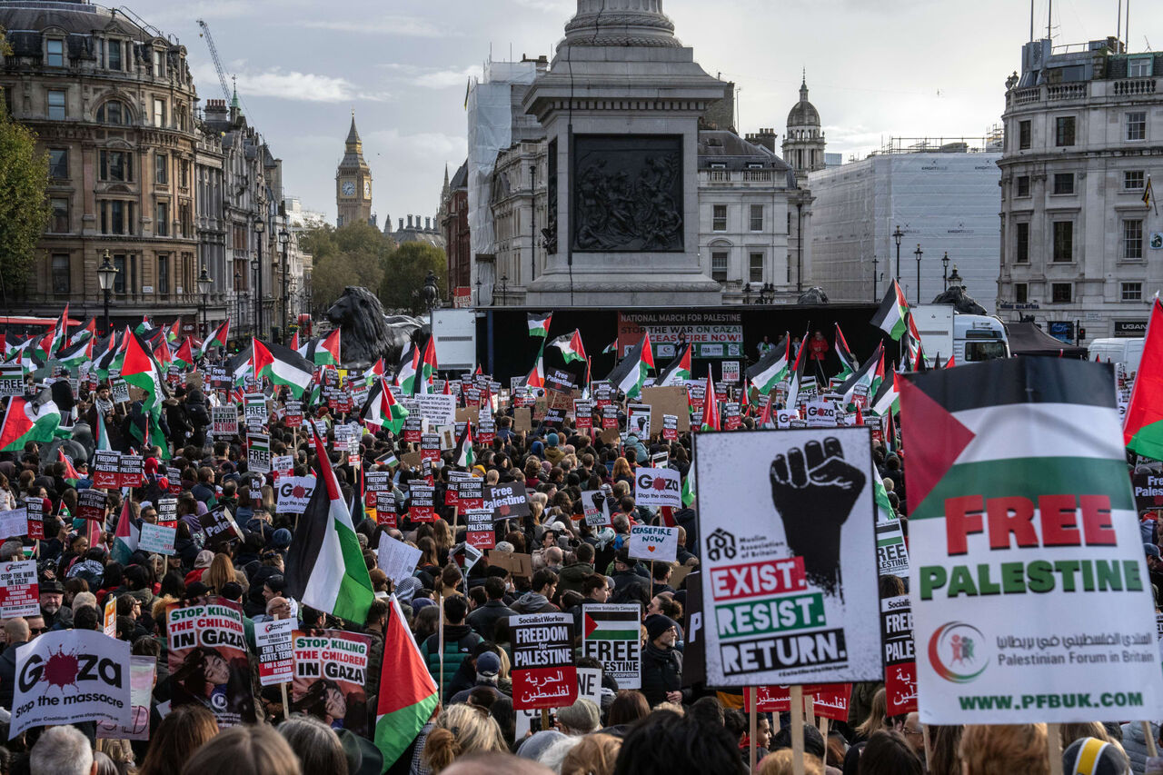 مظاهرات ومسيرات في مدن عالمية دعما لغزة