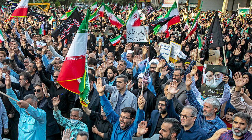 ايران... مسيرات جماهيرية دعما لأطفال غزة يوم السبت القادم
