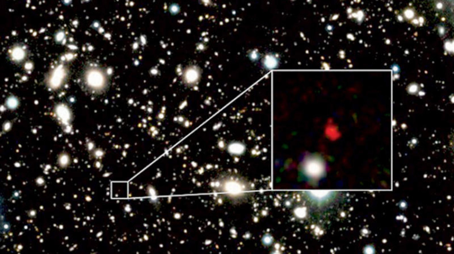 اكتشاف ثاني أبعد مجرة ​​عن الأرض 