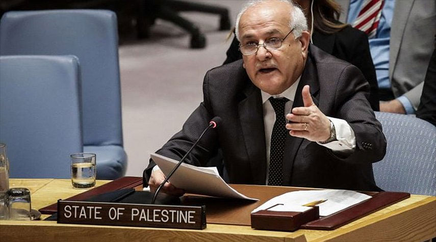 مندوب فلسطين بالأمم المتحدة: إرهاب الإحتلال في غزة إهانة للإنسانية ولا يمكن تبريره