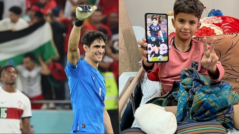 "بونو" يحقق حلم طفل فلسطيني مبتور القدم.. ما القصة؟