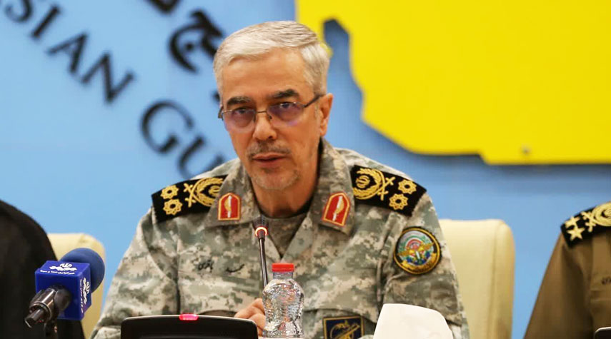 رئيس الاركان العامة للقوات المسلحة الايرانية يصل الى بغداد