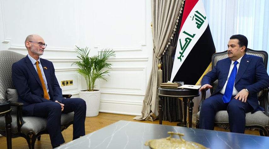 العراق يدعو الدول الأوروبية للعمل على تحقيق السلام