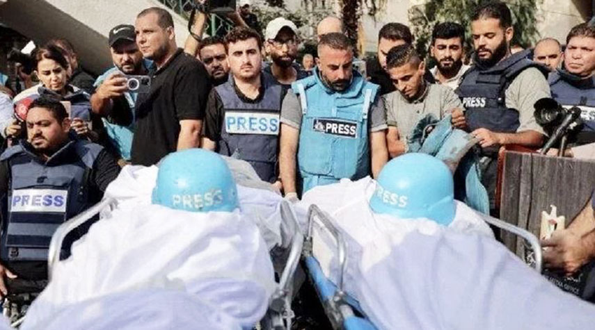 حصيلة دموية تخص الصحفيين في غزة