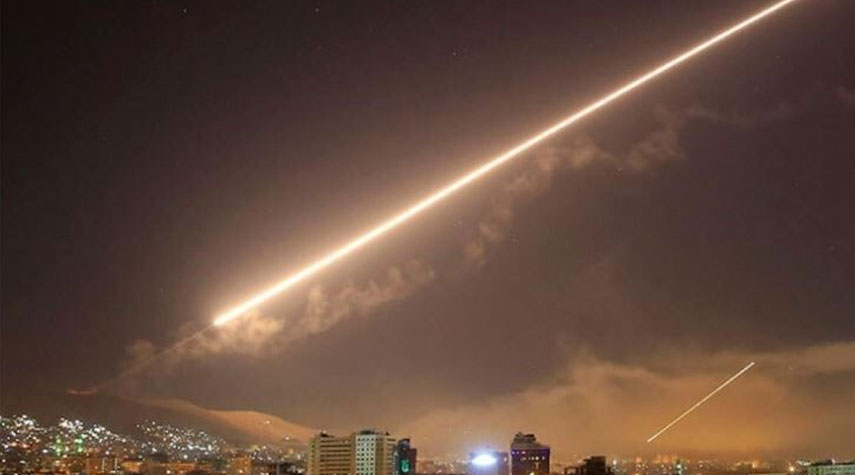 عدوان إسرائيلي بالصواريخ على نقاط بريف دمشق