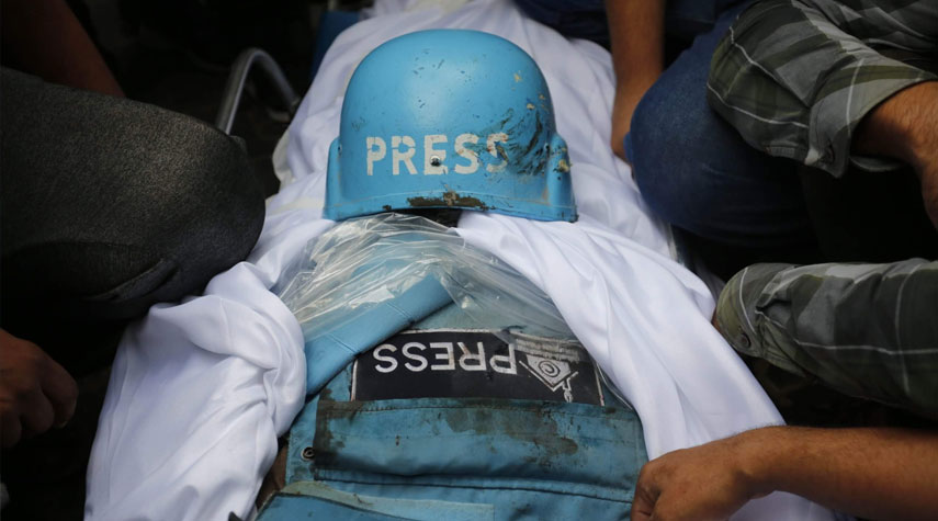 100 صحافي شهيداً في غزّة.. ووسائل اعلام تندد باستهداف قناة الأقصى