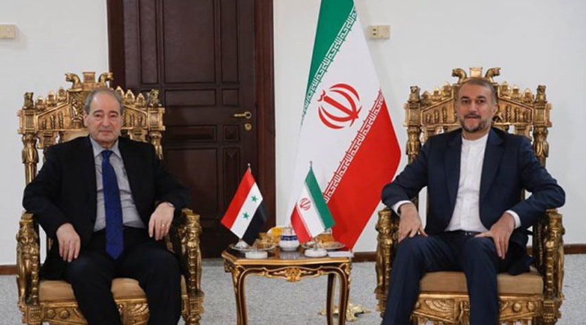 إيران تدعم سيادة الحكومة السورية على كامل اراضي بلادها