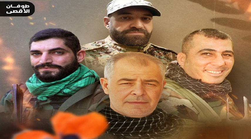 المقاومة الإسلامية في لبنان تزفّ 4 شهداء على طريق القدس