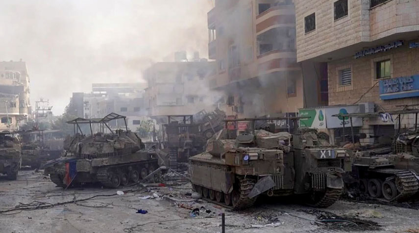 القسام تدمر 8 دبابات "إسرائيلية" بغزة