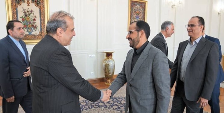 محمد عبد السلام يجري مشاورات مع كبير مستشاري الخارجية في طهران
