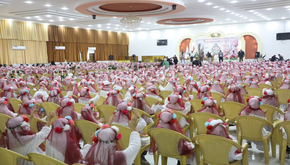 العتبة الحسينية ترعى حفلا لتكليف (750) فتاة بالحجاب الشرعي